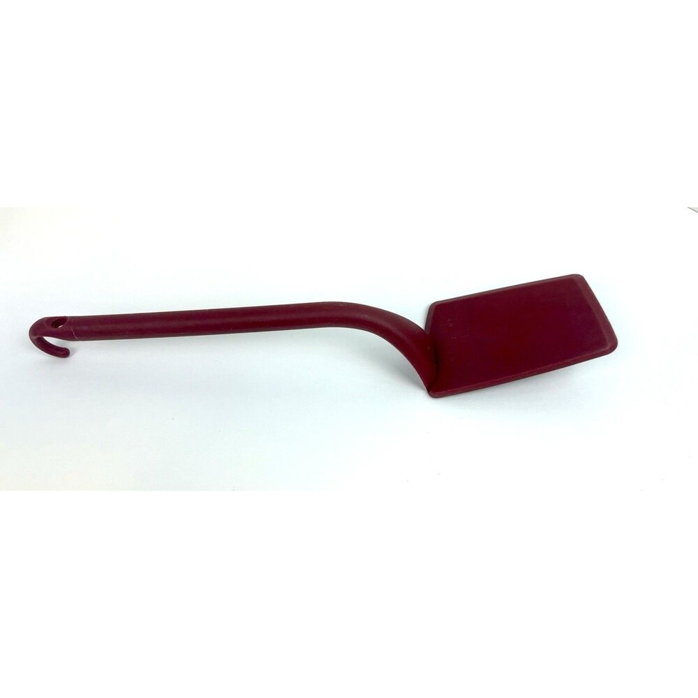 Bialetti Maroon 12” Spatula Heat Resistant Kitchen Turner with Hanging Hook